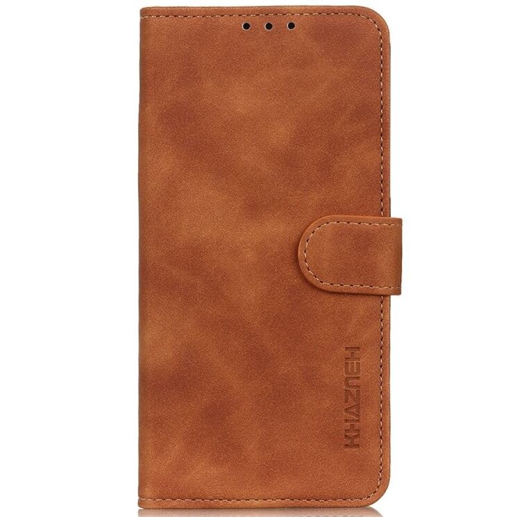 Чехол-книжка KHAZNEH Retro Wallet для ASUS ROG Phone 7 - Brown: фото 4 из 7