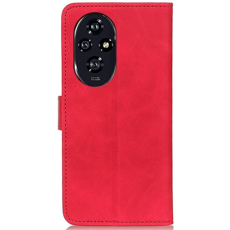 Чохол-книжка KHAZNEH Retro Wallet для Honor 200 Pro - Red: фото 5 з 9