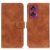 Чехол-книжка KHAZNEH Retro Wallet для Motorola Edge 50 Fusion - Brown: фото 1 из 9