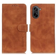 Чохол-книжка KHAZNEH Retro Wallet для OnePlus Nord CE 5 / Ace 5 Racing - Brown: фото 1 з 8