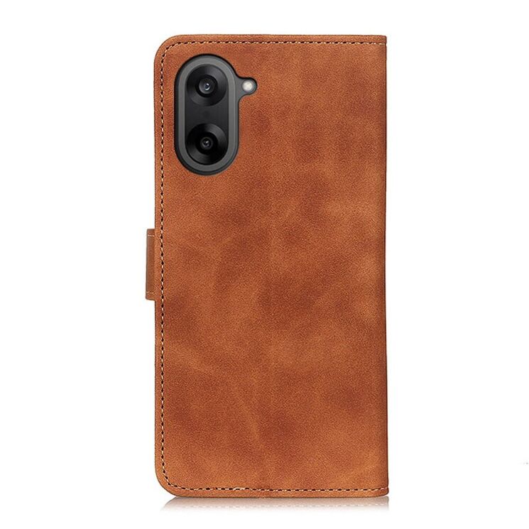 Чохол-книжка KHAZNEH Retro Wallet для OnePlus Nord CE 5 / Ace 5 Racing - Brown: фото 7 з 8