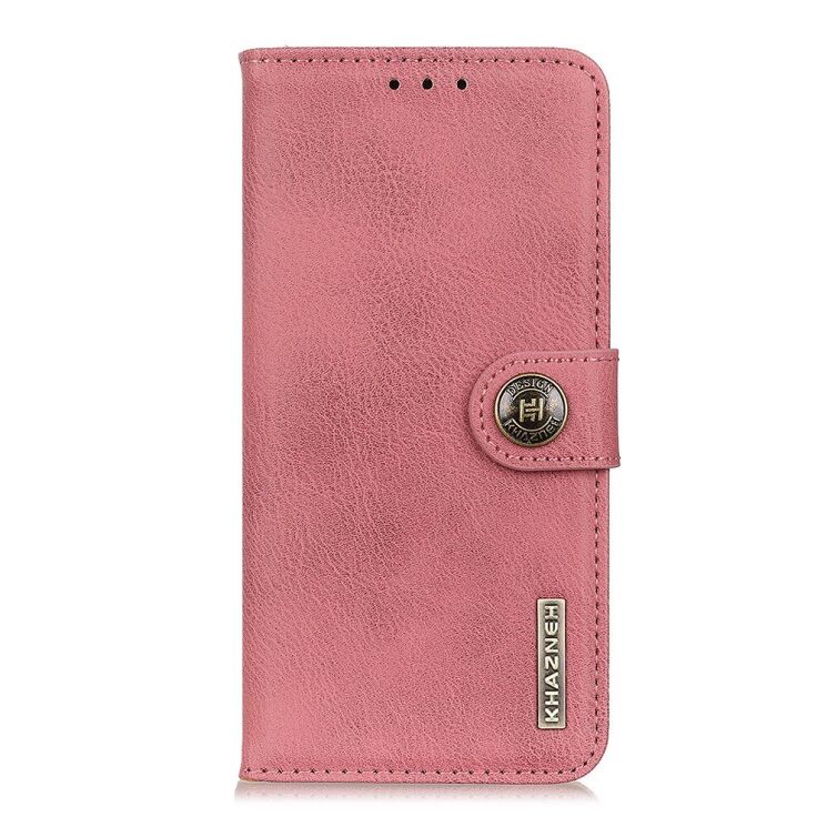 Чохол-книжка із застібкою KHAZNEH Wallet Cover для OnePlus Nord CE - Pink: фото 2 з 10