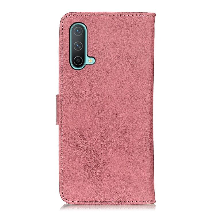 Чохол-книжка із застібкою KHAZNEH Wallet Cover для OnePlus Nord CE - Pink: фото 3 з 10