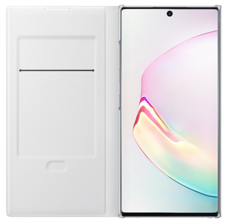 Чохол-книжка LED View Cover для Samsung Galaxy Note 10+ (N975) EF-NN975PWEGRU - White (272116W) Чохол-книжка LED View Cover для Samsung Galaxy Note 10+ (N975) EF-NN975PWEGRU - White: фото 3 з 5