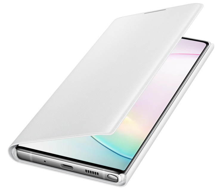 Чохол-книжка LED View Cover для Samsung Galaxy Note 10+ (N975) EF-NN975PWEGRU - White (272116W) Чохол-книжка LED View Cover для Samsung Galaxy Note 10+ (N975) EF-NN975PWEGRU - White: фото 4 з 5
