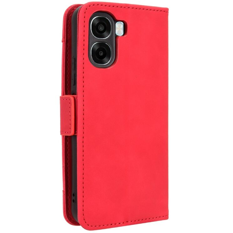 Чохол-книжка з кишеньками Deexe Wallet Stand для OPPO A6x - Red: фото 6 з 16