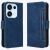 Чехол-книжка с карманами Deexe Wallet Stand для OPPO Reno 16 / 16 Pro - Blue: фото 1 из 17
