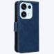 Чехол-книжка с карманами Deexe Wallet Stand для OPPO Reno 16 / 16 Pro - Blue (413242L). Фото 7 из 17