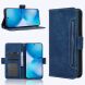 Чехол-книжка с карманами Deexe Wallet Stand для OPPO Reno 16 / 16 Pro - Blue (413242L). Фото 8 из 17