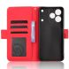Чохол-книжка з кишеньками Deexe Wallet Stand для Realme Note 80 - Red (412402R). Фото 4 з 15