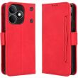 Чохол-книжка з кишеньками Deexe Wallet Stand для Realme Note 80 - Red (412402R)