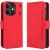 Чохол-книжка з кишеньками Deexe Wallet Stand для Realme Note 80 - Red: фото 1 з 15