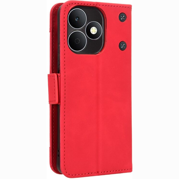 Чохол-книжка з кишеньками Deexe Wallet Stand для Realme Note 80 - Red (412402R) Чохол-книжка з кишеньками Deexe Wallet Stand для Realme Note 80 - Red: фото 7 з 15