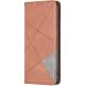 Чехол-книжка с карманами UniCase Geometric Pattern для Samsung Galaxy A37 (A376) - Brown (406000Z). Фото 2 из 10