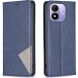 Чехол-книжка с карманами UniCase Geometric Pattern для Xiaomi Redmi Note 17 - Blue (430003L). Фото 1 из 10