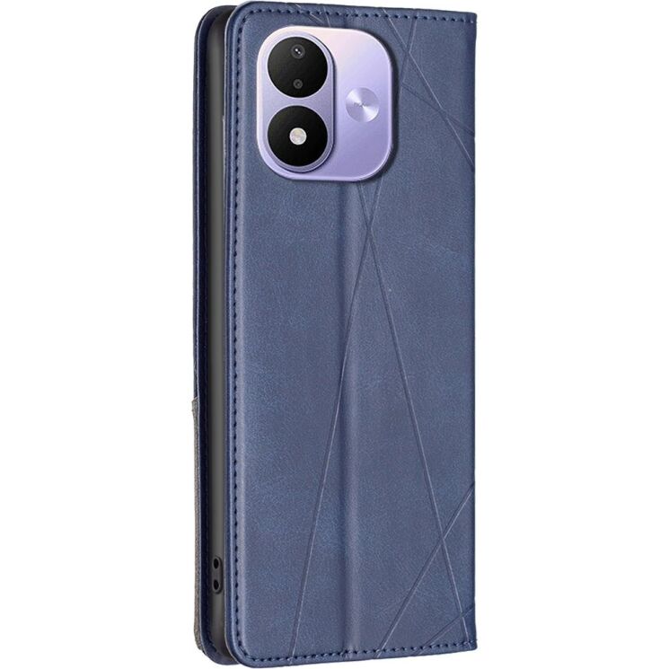 Чехол-книжка с карманами UniCase Geometric Pattern для Xiaomi Redmi Note 17 - Blue (430003L) Чехол-книжка с карманами UniCase Geometric Pattern для Xiaomi Redmi Note 17 - Blue: фото 3 из 10