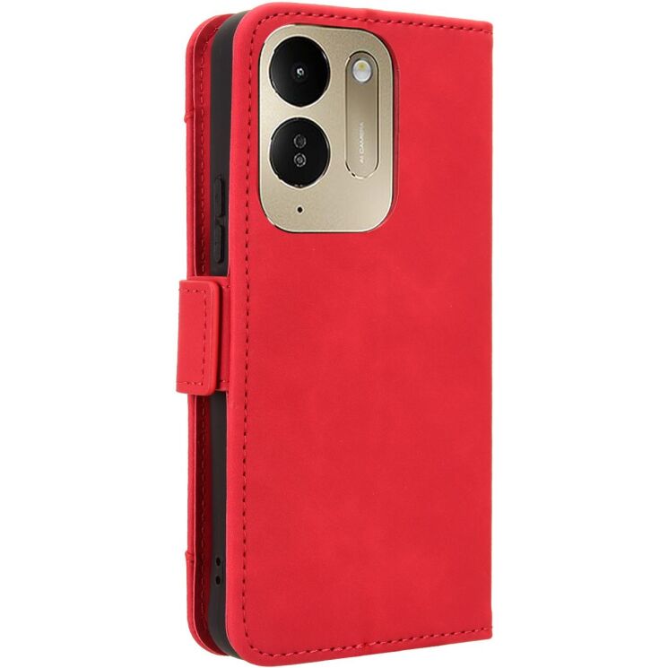 Чохол-книжка з кишеньками Deexe Wallet Stand для Xiaomi Poco C95 Pro - Red (429205R) Чохол-книжка з кишеньками Deexe Wallet Stand для Xiaomi Poco C95 Pro - Red: фото 7 з 15