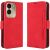 Чехол-книжка с кармашками Deexe Wallet Stand для Xiaomi Poco C95 Pro - Red: фото 1 из 15