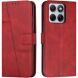 Чехол-книжка с застежкой UniCase Jet Cover для Motorola Edge 70 Fusion - Red (409505R). Фото 1 из 10