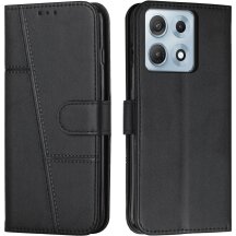 Чехол-книжка с застежкой UniCase Jet Cover для Motorola Edge 70 Max - Black: фото 1 из 10