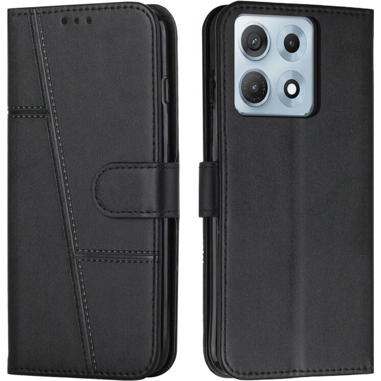 Чехол-книжка с застежкой UniCase Jet Cover для Motorola Edge 70 Max - Black (435507B) Чехол-книжка с застежкой UniCase Jet Cover для Motorola Edge 70 Max - Black: фото 1 из 10