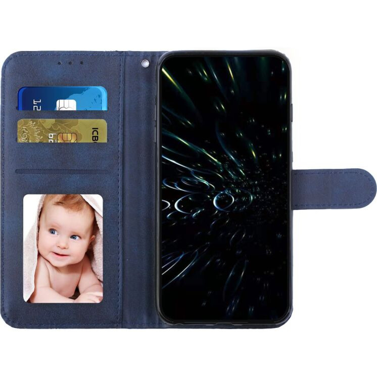 Чехол-книжка с застежкой UniCase Jet Cover для OPPO Reno 16 / 16 Pro - Blue (413202L) Чехол-книжка с застежкой UniCase Jet Cover для OPPO Reno 16 / 16 Pro - Blue: фото 4 из 10