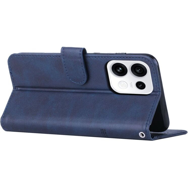 Чехол-книжка с застежкой UniCase Jet Cover для OPPO Reno 16 / 16 Pro - Blue (413202L) Чехол-книжка с застежкой UniCase Jet Cover для OPPO Reno 16 / 16 Pro - Blue: фото 2 из 10