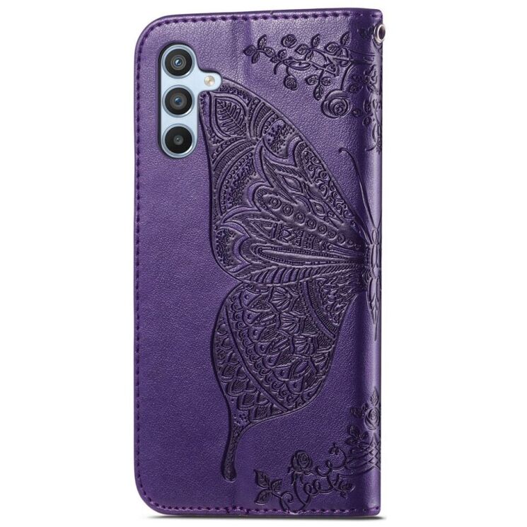 Чехол-книжка UniCase Butterfly Pattern для Samsung Galaxy A56 (A566) - Dark Purple: фото 6 из 9