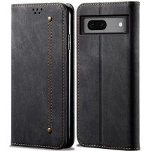 Чехол-книжка UniCase Jeans Wallet для Google Pixel 8A - Black: фото 1 из 6