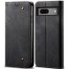 Чехол-книжка UniCase Jeans Wallet для Google Pixel 8A - Black (341049B). Фото 1 из 6