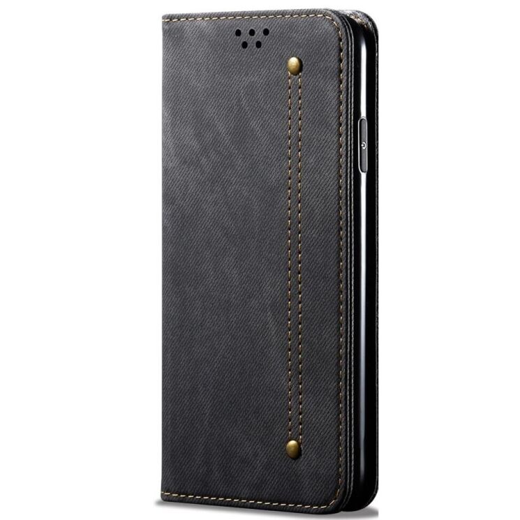 Чехол-книжка UniCase Jeans Wallet для Google Pixel 8A - Black: фото 5 из 6