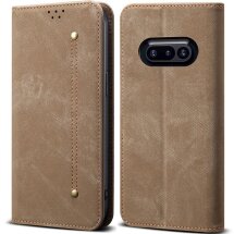 Чохол-книжка UniCase Jeans Wallet для Nothing Phone (3a) - Khaki: фото 1 з 6