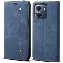 Чохол-книжка UniCase Jeans Wallet для OPPO A5x - Blue: фото 1 з 7