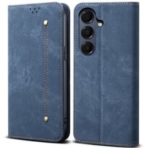 Чехол-книжка UniCase Jeans Wallet для Samsung Galaxy S25 FE (S731) - Blue: фото 1 из 7
