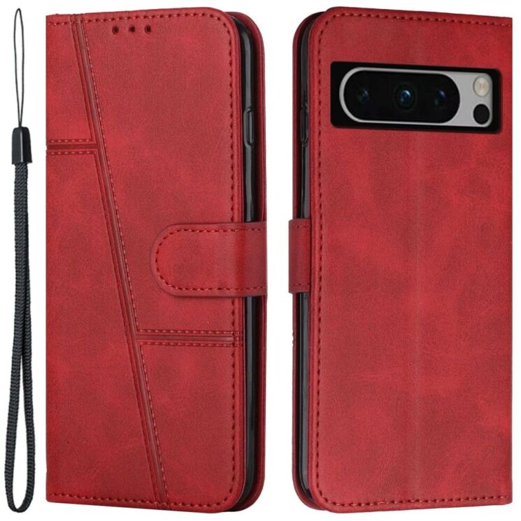 Чехол-книжка UniCase Jet Cover для Google Pixel 8 Pro - Red: фото 1 из 11