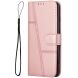 Чохол-книжка UniCase Jet Cover для Motorola Moto G15 - Rose Gold (372628RG). Фото 4 з 11