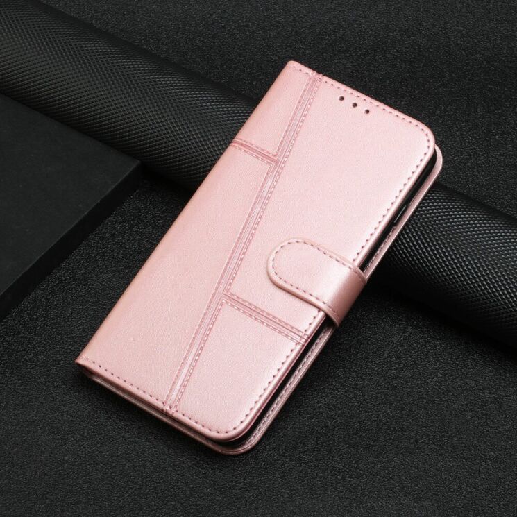 Чохол-книжка UniCase Jet Cover для Motorola Moto G15 - Rose Gold: фото 6 з 11
