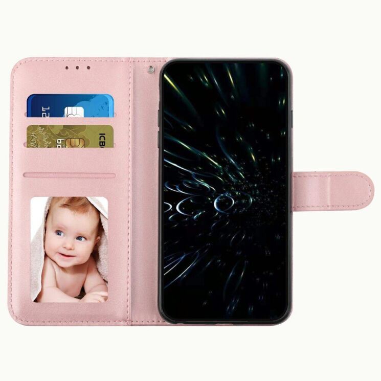 Чохол-книжка UniCase Jet Cover для Motorola Moto G15 - Rose Gold: фото 2 з 11