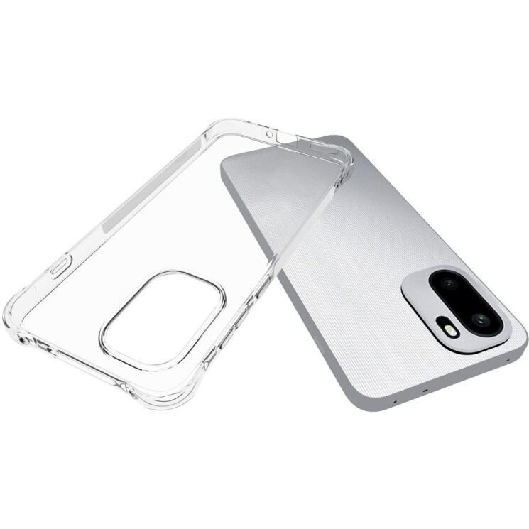 Чехол с усиленными углами UniCase AirBag для OnePlus 15R / Ace 6 / Ace 6T - Transparent: фото 4 из 5