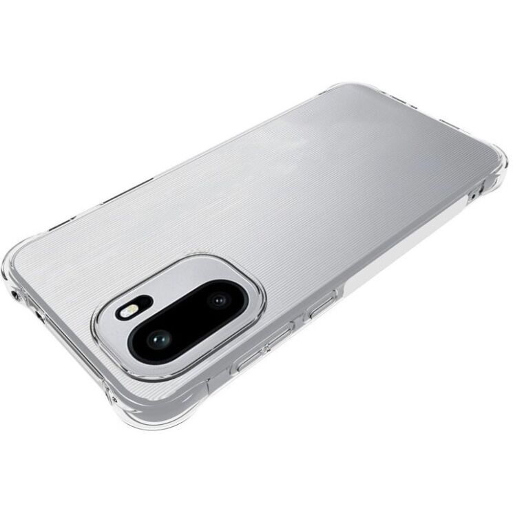 Чехол с усиленными углами UniCase AirBag для OnePlus 15R / Ace 6 / Ace 6T - Transparent: фото 2 из 5