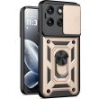 Чохол із захистом камери Deexe Armor Shield для Motorola Edge 70 Fusion - Gold (409513F)
