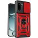 Чехол с защитой камеры Deexe Armor Shield для OnePlus 15R - Red (408019R). Фото 1 из 8