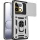Чохол із захистом камери Deexe Armor Shield для Realme 16 Pro - Silver (428014S). Фото 1 з 9