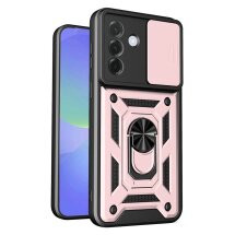 Чехол с защитой камеры Deexe Armor Shield для Samsung Galaxy A27 (A276) - Rose Gold: фото 1 из 9