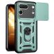 Чохол із захистом камери Deexe Armor Shield для TECNO Spark 50 Pro - Green (269801G). Фото 1 з 9