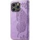 Чехол UniCase Butterfly Pattern для Apple iPhone 15 Pro Max - Light Purple (329265LV). Фото 5 из 5
