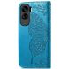 Чехол UniCase Butterfly Pattern для Honor 90 Lite - Blue (347331L). Фото 5 из 6