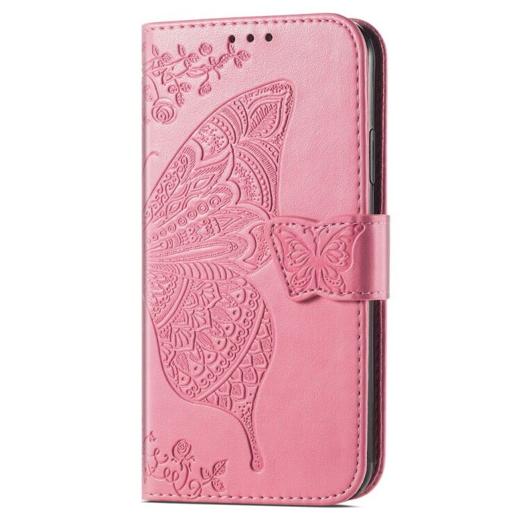 Чохол UniCase Butterfly Pattern для Motorola Edge 20 - Pink: фото 3 з 9