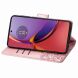 Чехол UniCase Butterfly Pattern для Motorola Moto G84 - Rose Gold (339149RG). Фото 3 из 5