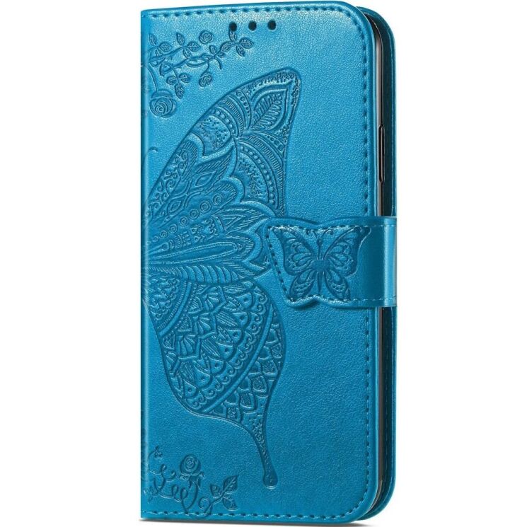 Чехол UniCase Butterfly Pattern для OPPO A3x / A3 / A40m - Blue: фото 5 из 7